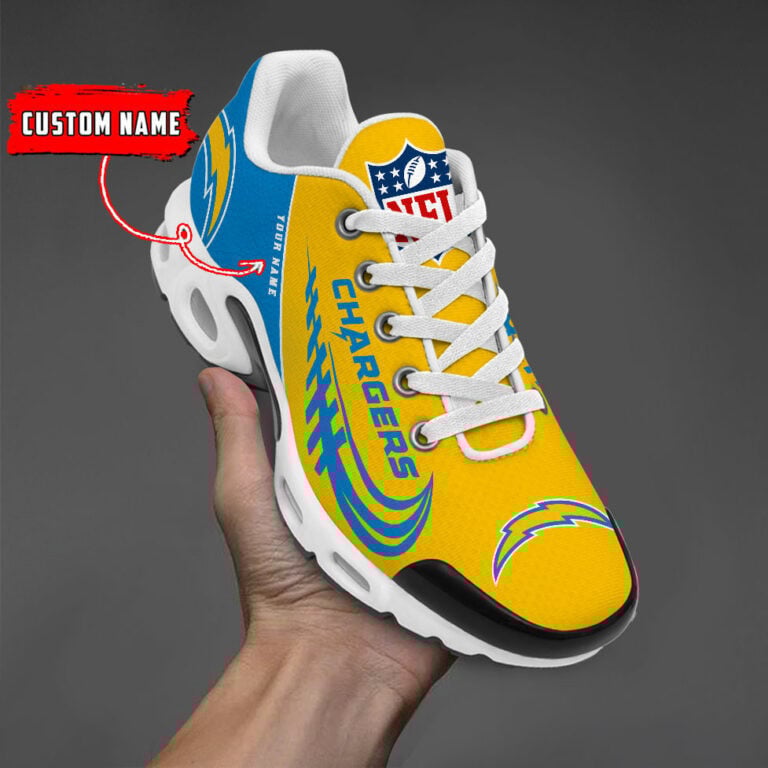 Los Angeles Chargers-Custom Name-TN Shoes Perfect Gift FATN01