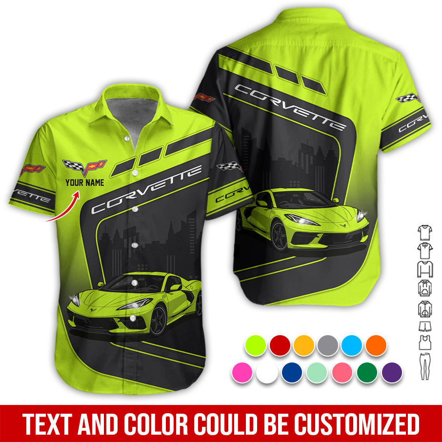 Personalized Name Supercar CV All Over Printed Clothes RN552