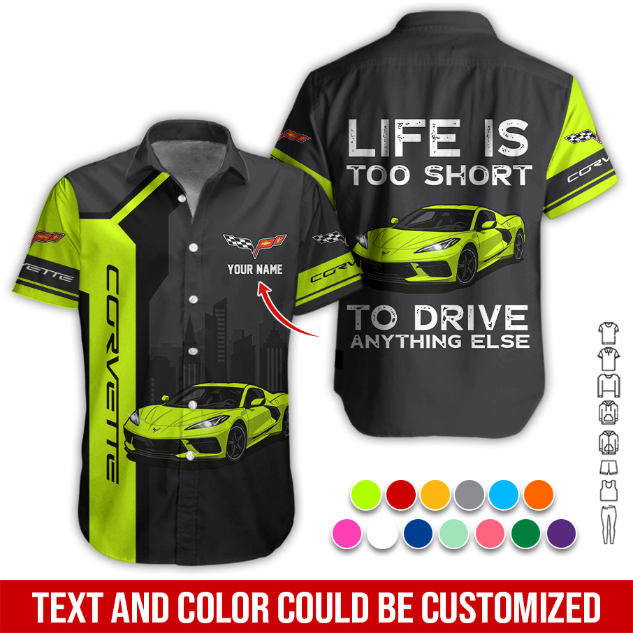 Personalized Name Supercar CV All Over Printed Clothes RN569