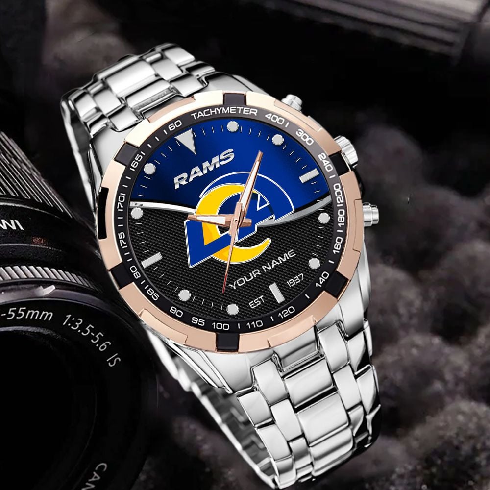 Los Angeles Rams VITWATK3546 Custom Name Elegant Fashion Design Watch - Image 5