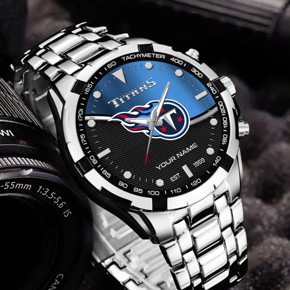 Tennessee Titans VITWATK3559 Custom Name Elegant Fashion Design Watch