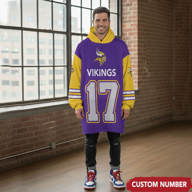  All Team Special Kid Adult Oodie Blanket Custom Any Number Gifts 07