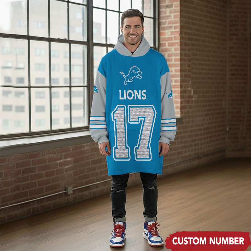  All Team Special Kid Adult Oodie Blanket Custom Any Number Gifts 12