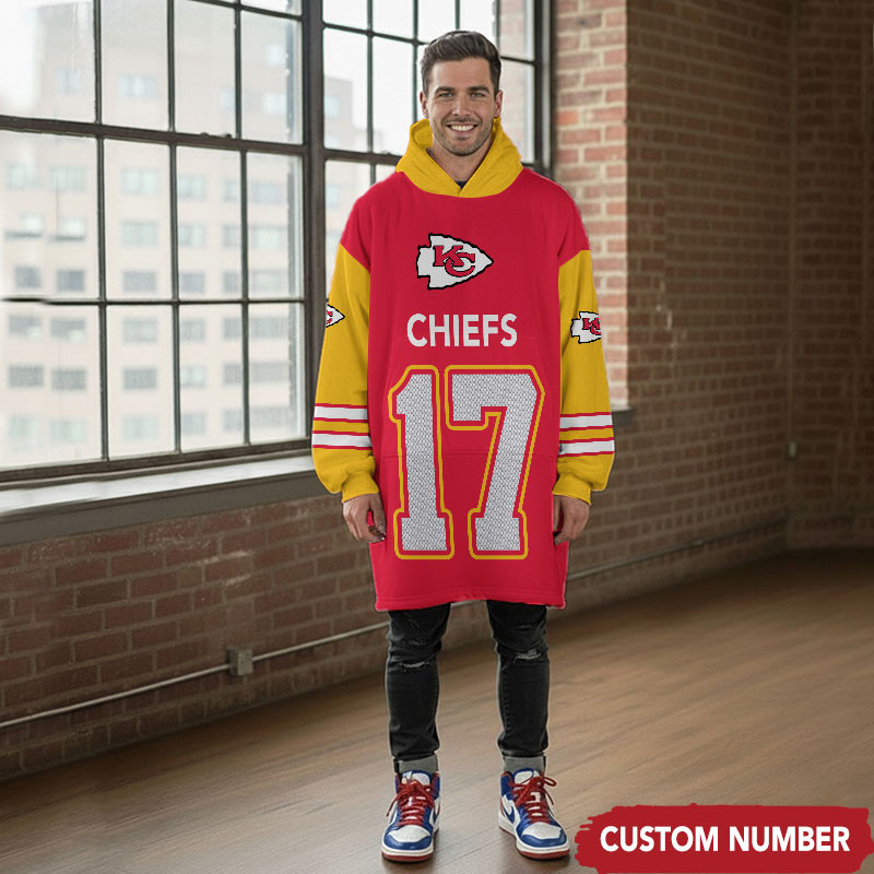  All Team Special Kid Adult Oodie Blanket Custom Any Number Gifts 17