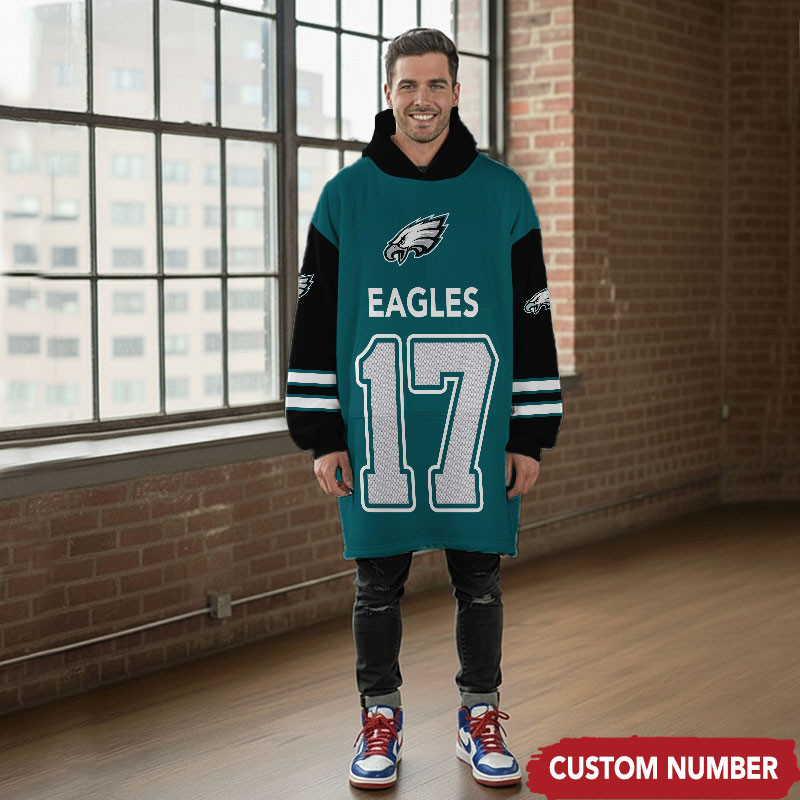  All Team Special Kid Adult Oodie Blanket Custom Any Number Gifts 27