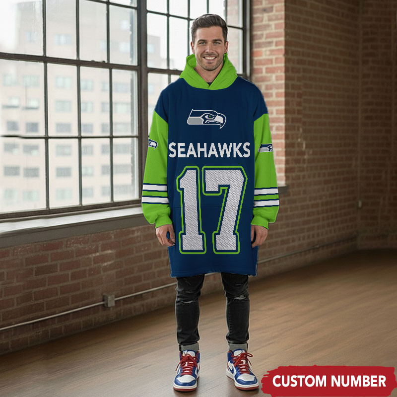  All Team Special Kid Adult Oodie Blanket Custom Any Number Gifts 29