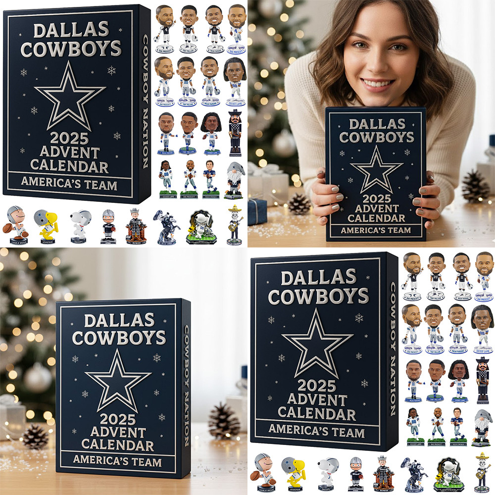  Cowboys Full Set Advent Calendars 2025 Blind Boxes Gifts