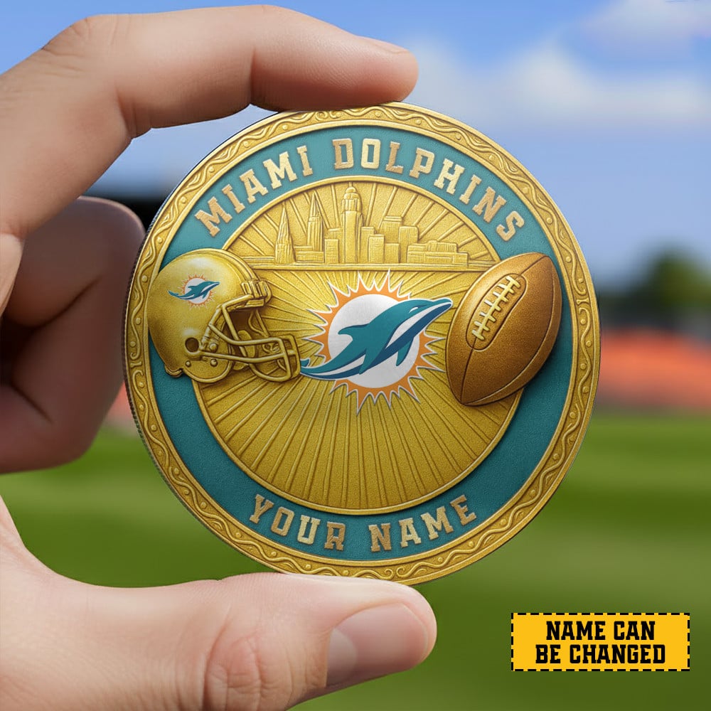  Round Coin With Leather Case Keychain Personalized Any Name Gifts 10