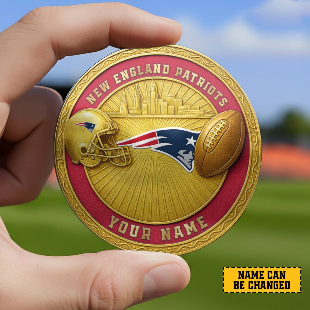  Round Coin With Leather Case Keychain Personalized Any Name Gifts 17