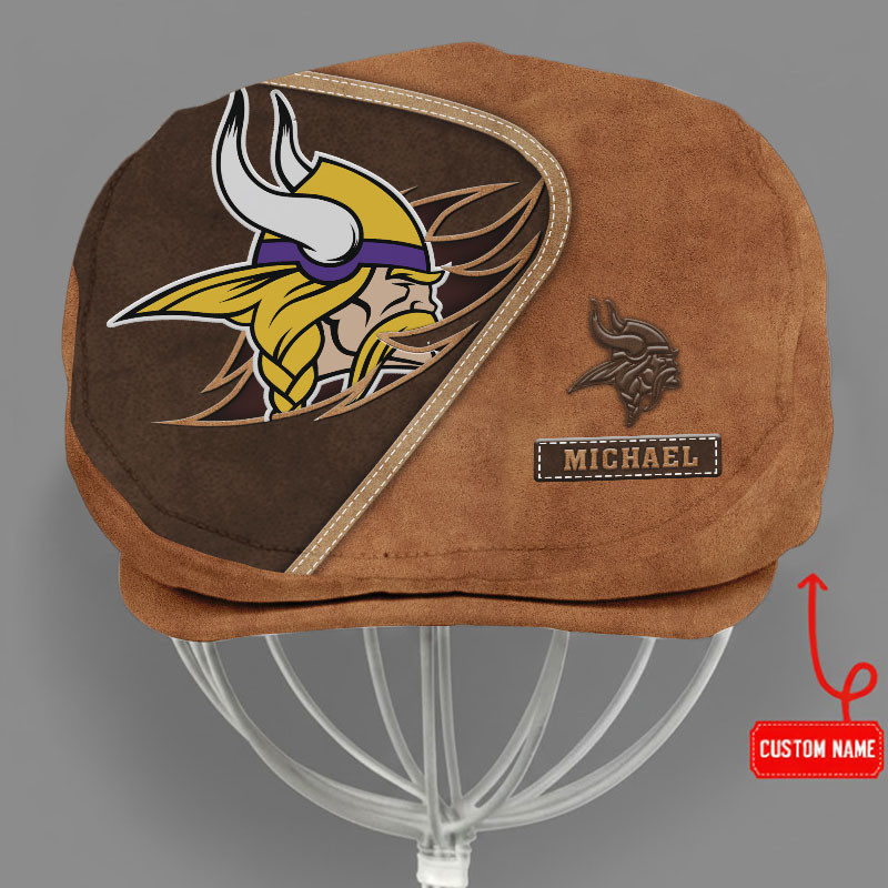  Special Brown Jeff Cap Custom Any Name Gift 05