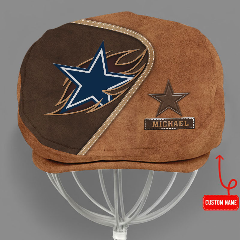  Special Brown Jeff Cap Custom Any Name Gift 09