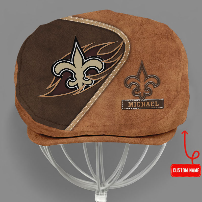  Special Brown Jeff Cap Custom Any Name Gift 24