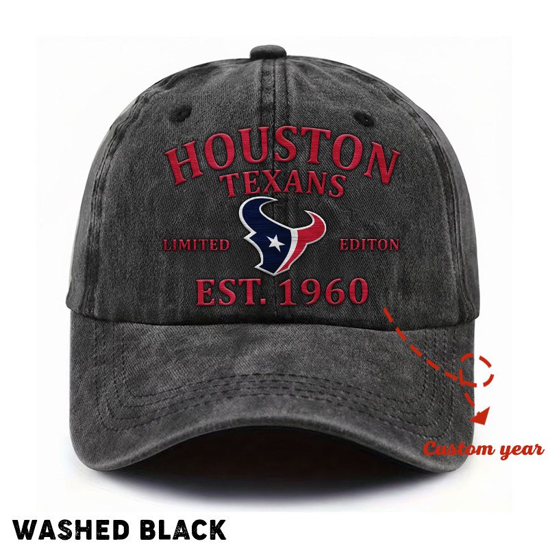 Washed Denim Cap Custom Any Year Gift 14 - Image 2