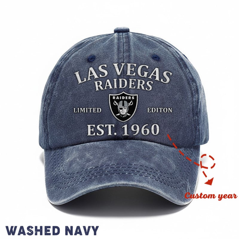  Washed Denim Cap Custom Any Year Gift 18